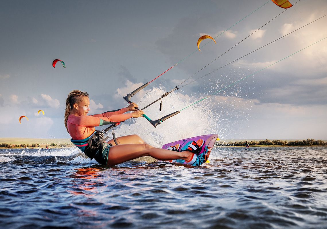 Grafika 1: Kitesurfing