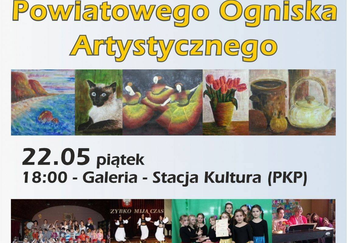 Grafika 1: 60 lat Powiatowego Ogniska Artystycznego