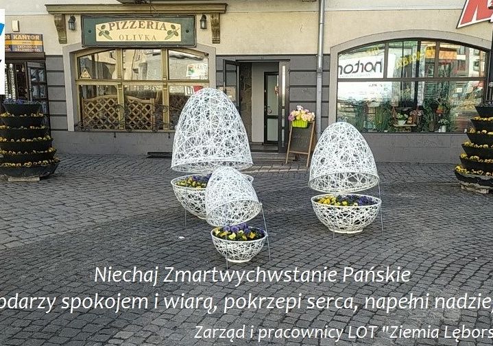 Grafika 1: Lęborska kartka świąteczna z życzeniami