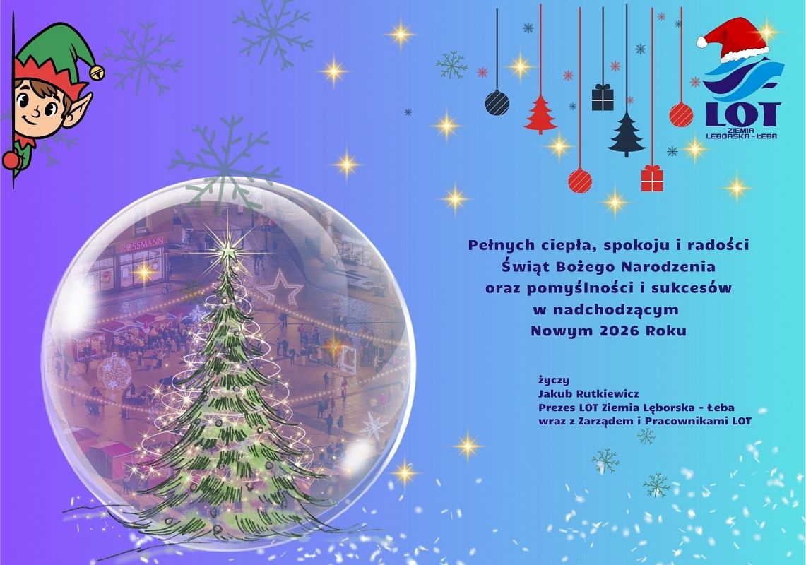 Grafika 1: Zdrowych, pogodnych i radosnych Świąt Bożego Narodzenia!