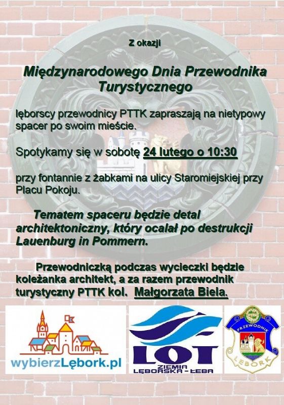 Grafika 1: Spacer śladem najcenniejszych lęborskich detali architektonicznych