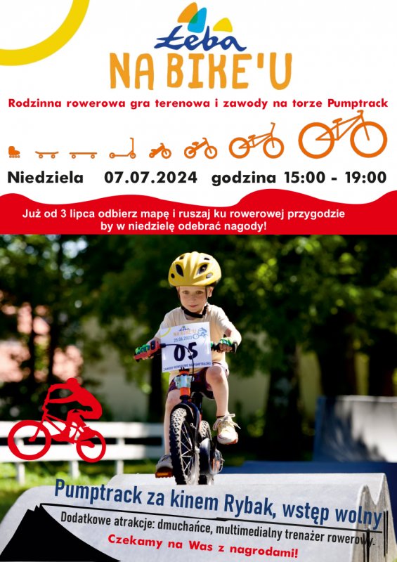 Grafika 1: Łeba na 'Bikeu' - rowerowa gra terenowa