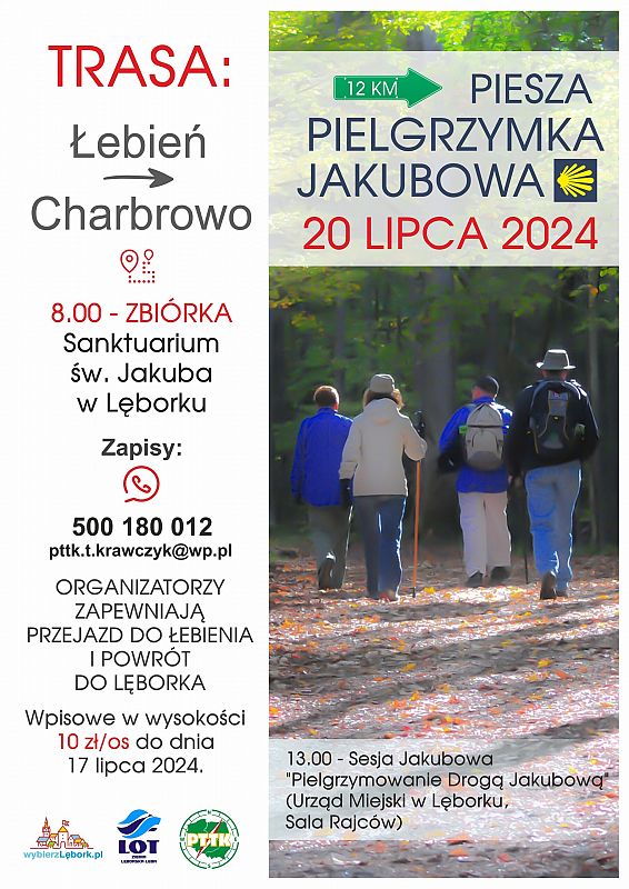 Grafika 1: Piesza Pielgrzymka Jakubowa