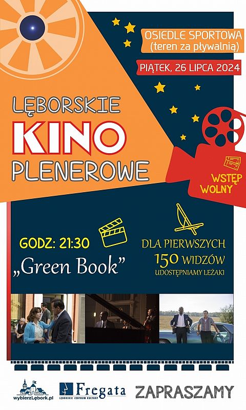 Grafika 1: Lęborskie Kino Plenerowe - Green Book