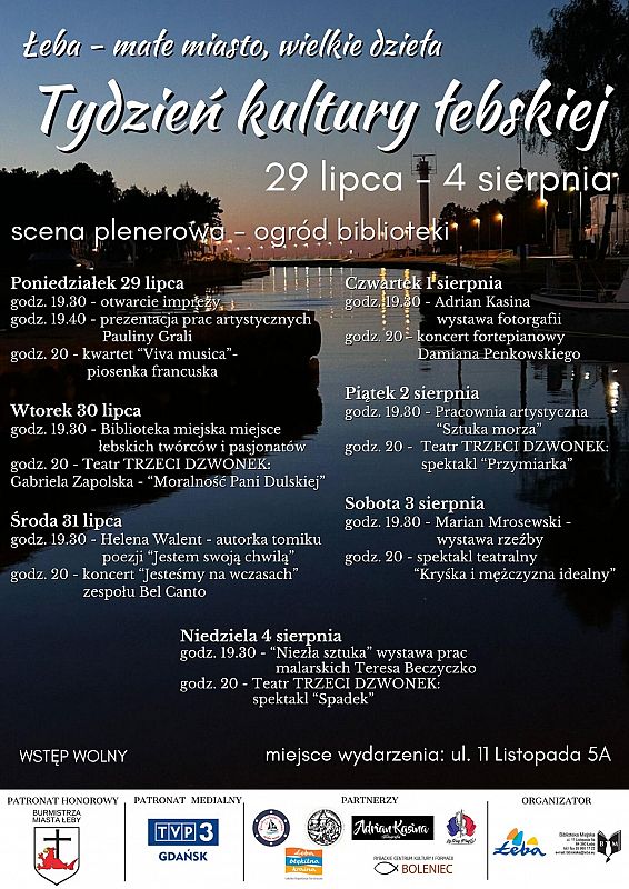 Grafika 1: Tydzień kultury łebskiej