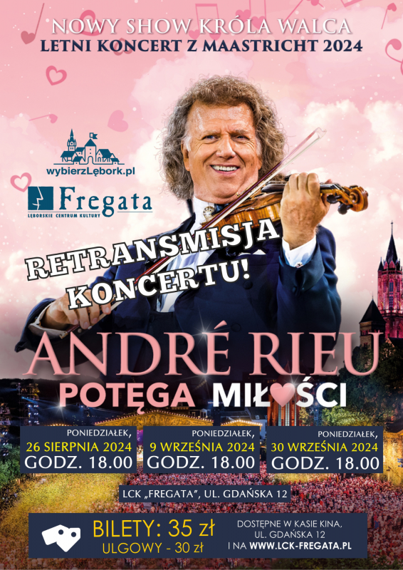 Grafika 1: Koncert André Rieu - Potęga miłości
