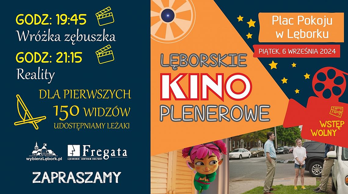 Grafika 1: Lęborskie Kino Plenerowe na Placu Pokoju