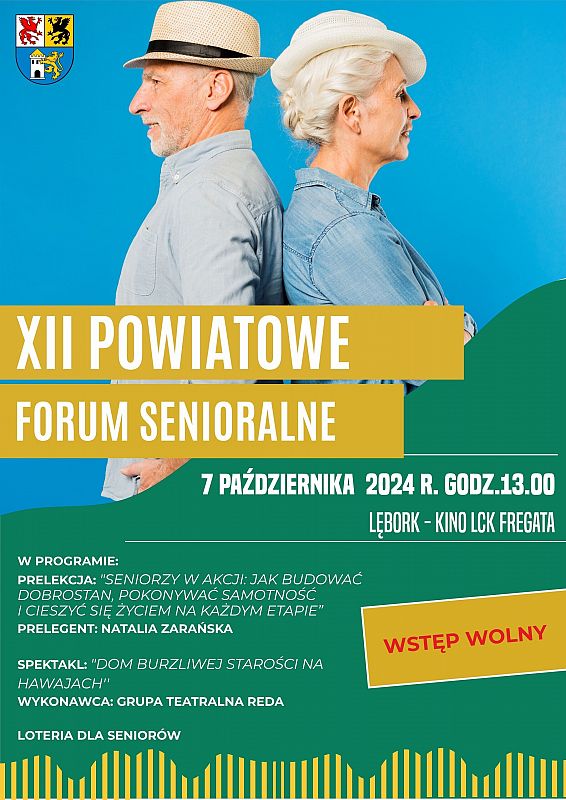 Grafika 1: XII Powiatowe Forum Senioralne