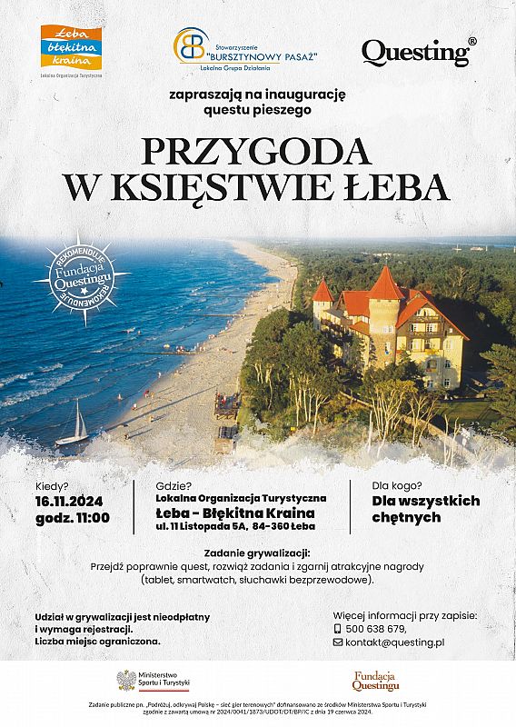 Grafika 1: Gra miejska "Przygoda w Księstwie Łeba"