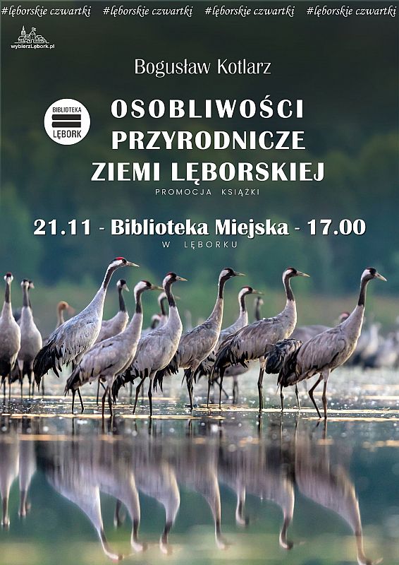 Grafika 1: Promocja albumu "Osobliwości przyrodnicze powiatu lęborskiego"