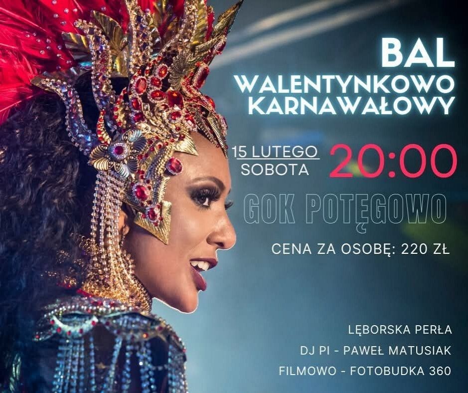 Grafika 1: Bal walentynkowo-karnawałowy w Potęgowie