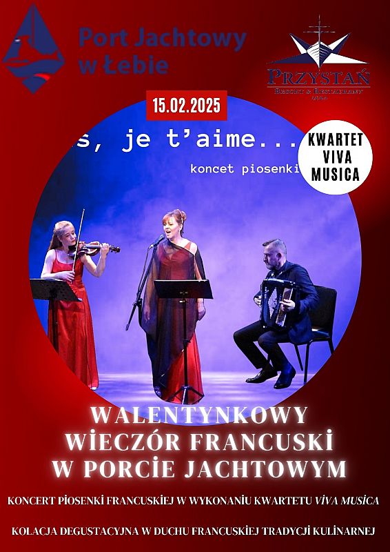 Grafika 1: Walentynkowy Wieczór Muzyki Francuskiej