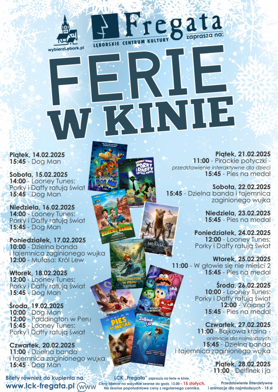 Grafika 1: Ferie w kinie "Fregata"