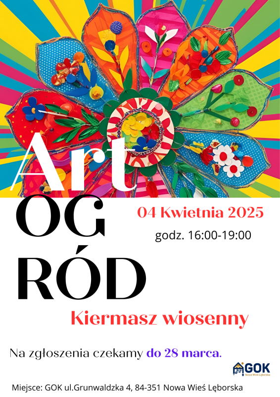 Grafika 1: ART OGRÓD - Kiermasz wiosenny
