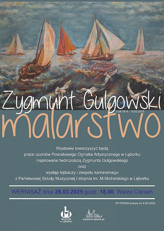 Grafika 1: Wernisaż wystawy prac Zygmunta Gulgowskiego
