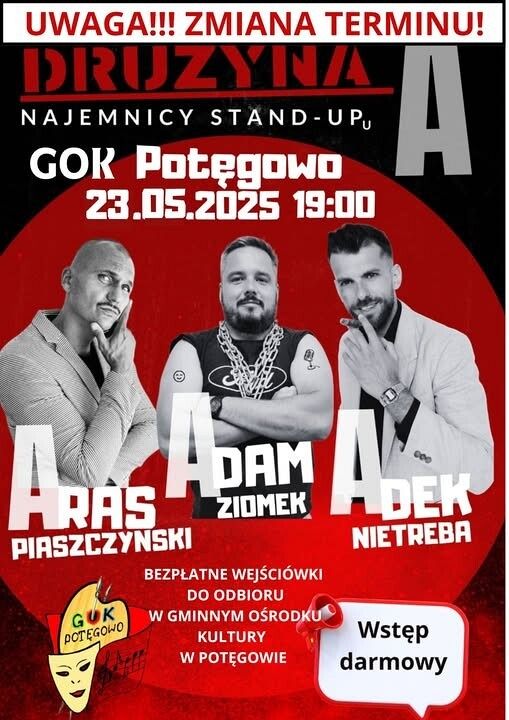 Grafika 1: Stand - up w Potęgowie