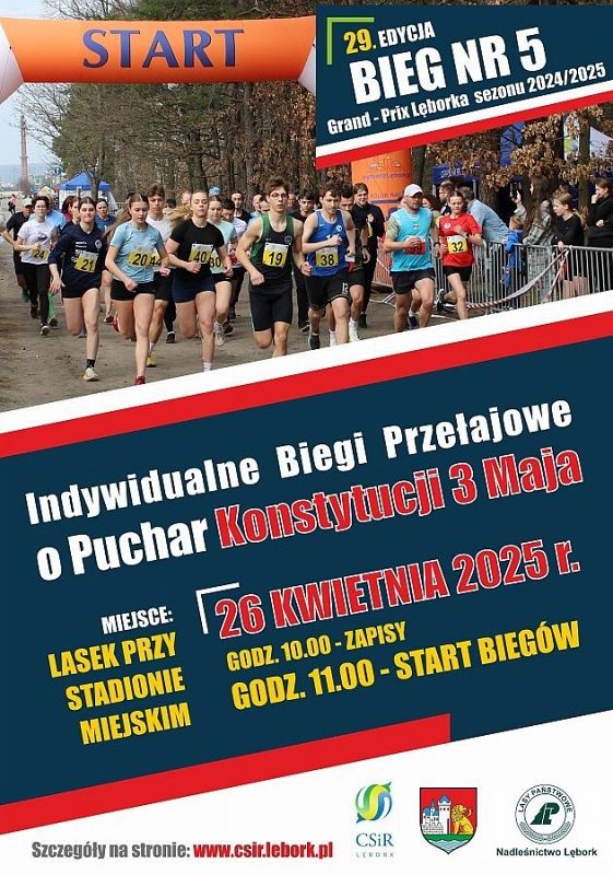 Grafika 1: Indywidualne Biegi Przełajowe o Puchar Konstytucji 3 Maja