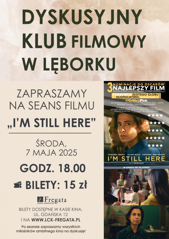 Grafika 1: Dyskusyjny Klub Filmowy w Lęborku
