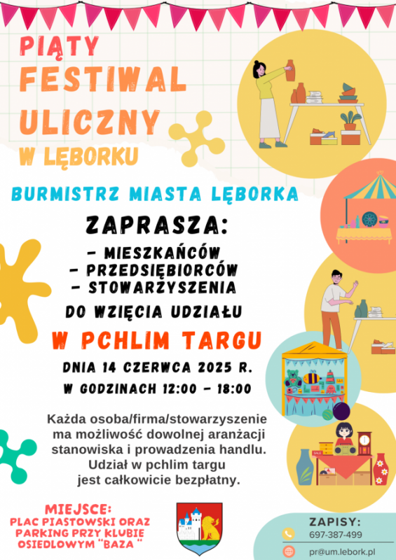 Grafika 1: Pchli Targ na Festiwalu Ulicznym