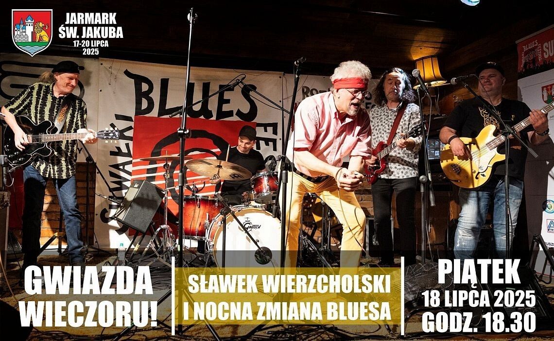 Grafika 1: Koncert Sławek Wierzcholski & Nocna Zmiana Bluesa