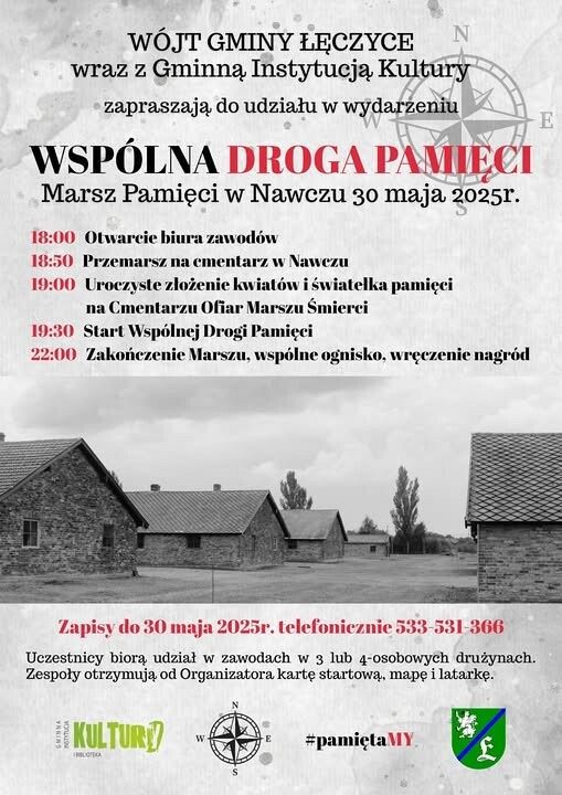 Grafika 1: Wspólna Droga Pamięci - Marsz Pamięci w Nawczu