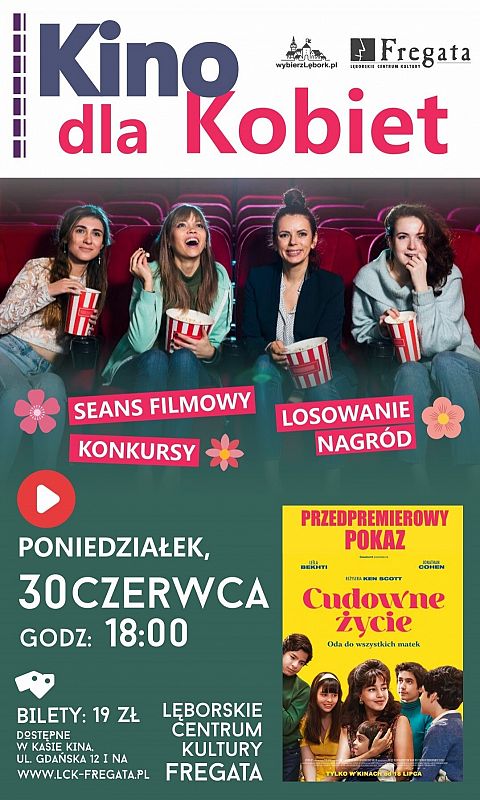Grafika 1: Czerwcowe kino dla kobiet