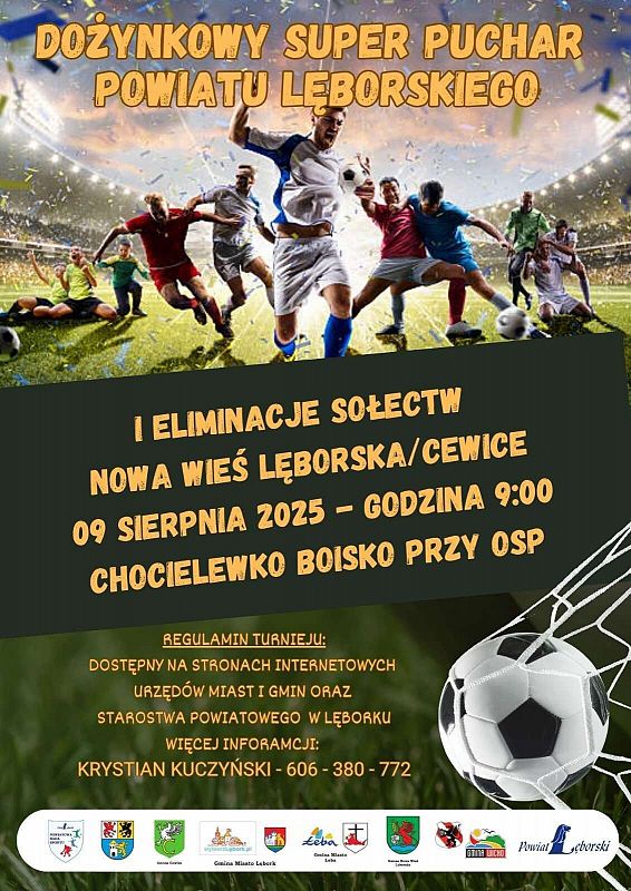 Grafika 1: Dożynkowy Super Puchar Powiatu Lęborskiego