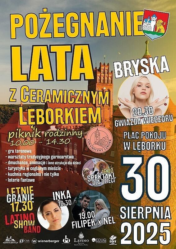 Grafika 1: Pożegnanie lata w Lęborku 2025