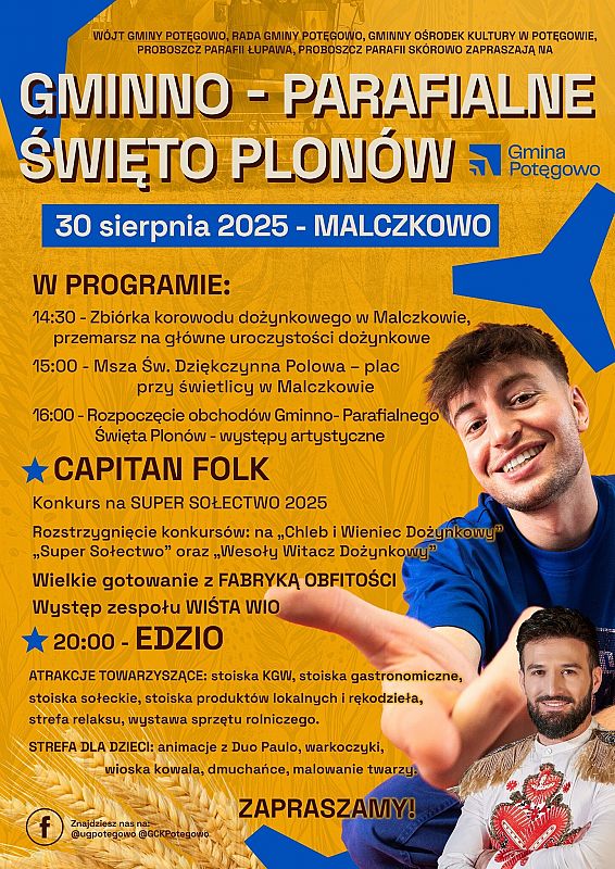 Grafika 1: Gminno - Parafialne święto plonów w Malczkowie