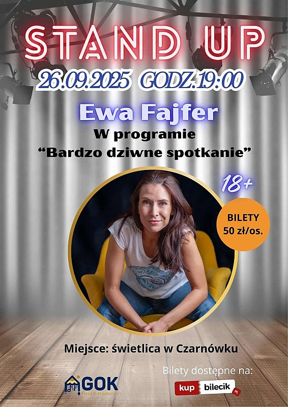 Grafika 1: Stand up "Bardzo dziwne spotkanie"