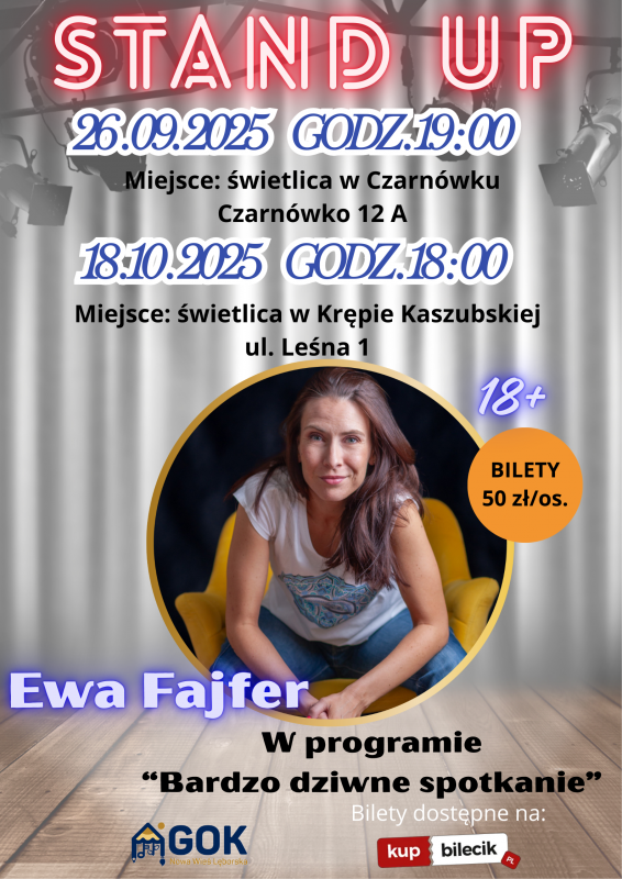 Grafika 1: Stand up "Bardzo dziwne spotkanie"