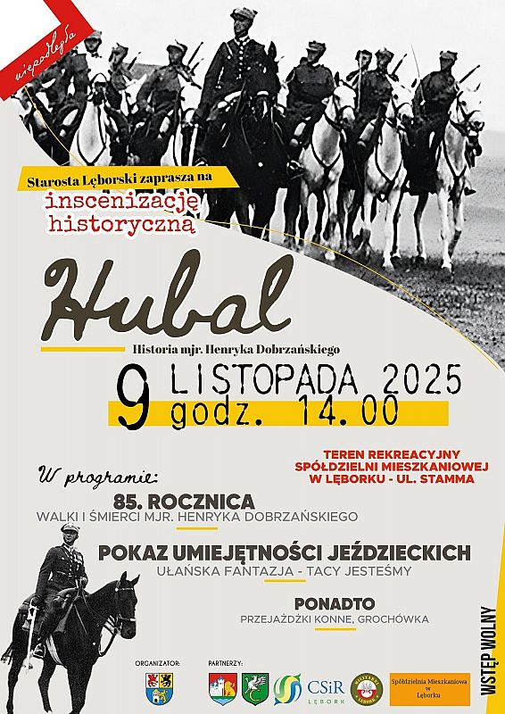 Grafika 1: Inscenizacja historyczna "Przystanek Niepodległa 2025 – Nie złożyli broni"