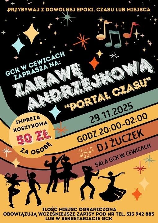 Grafika 1: Zabawa andrzejkowa "Portal czasu"