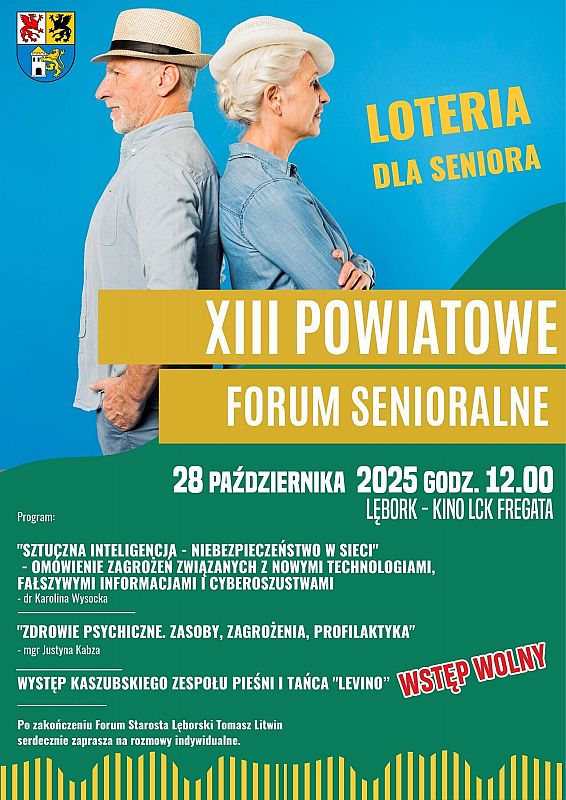 Grafika 1: XIII Powiatowe Forum Senioralne