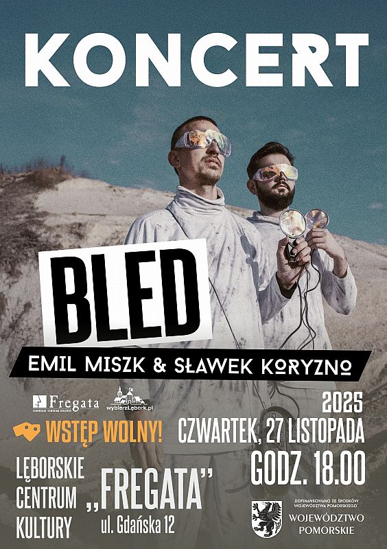 Grafika 1: Koncert zespołu BLED