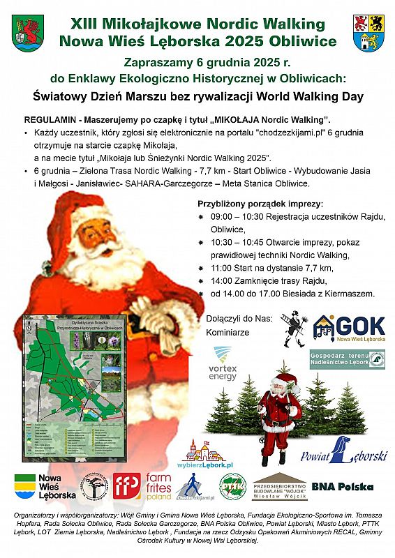 Grafika 1: XIII Mikołajkowe Nordic Walking