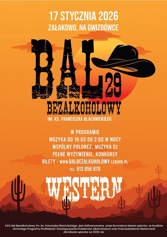 Grafika 1: 29. Bal Bezalkoholowy im. ks. Franciszka Blachnickiego