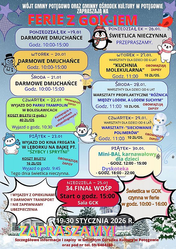 Grafika 1: Wyjazd z GOK Potęgowo do kina "Fregata" w Lęborku