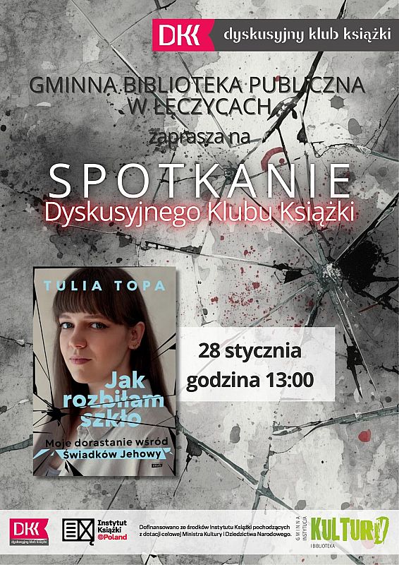 Grafika 1: Spotkanie Dyskusyjnego Klubu Książki w Łęczycach