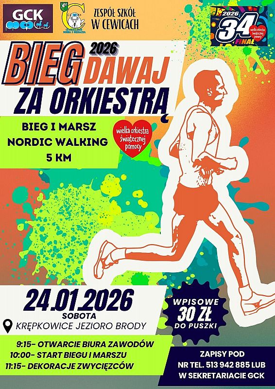 Grafika 1: Bieg 2026 "Dawaj za Orkiestrą!"