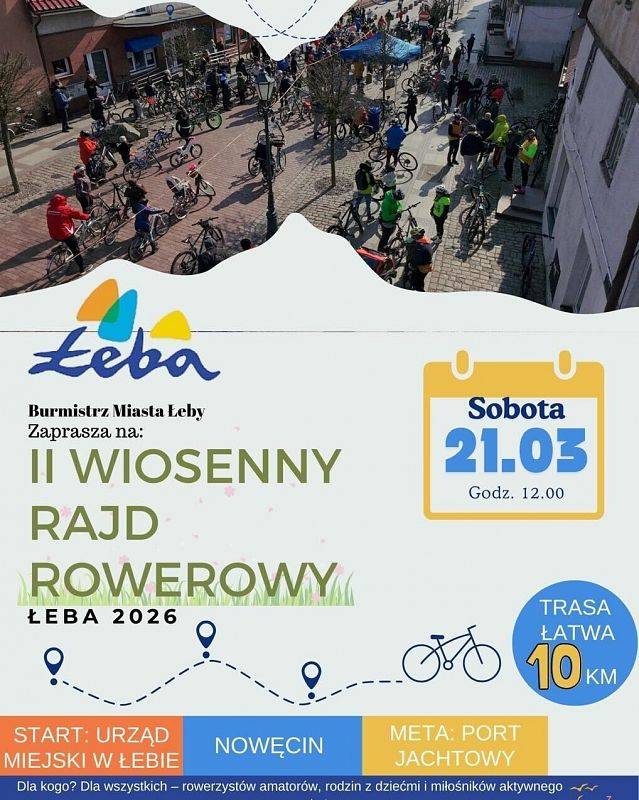 Grafika 1: II Wiosenny Rajd Rowerowy