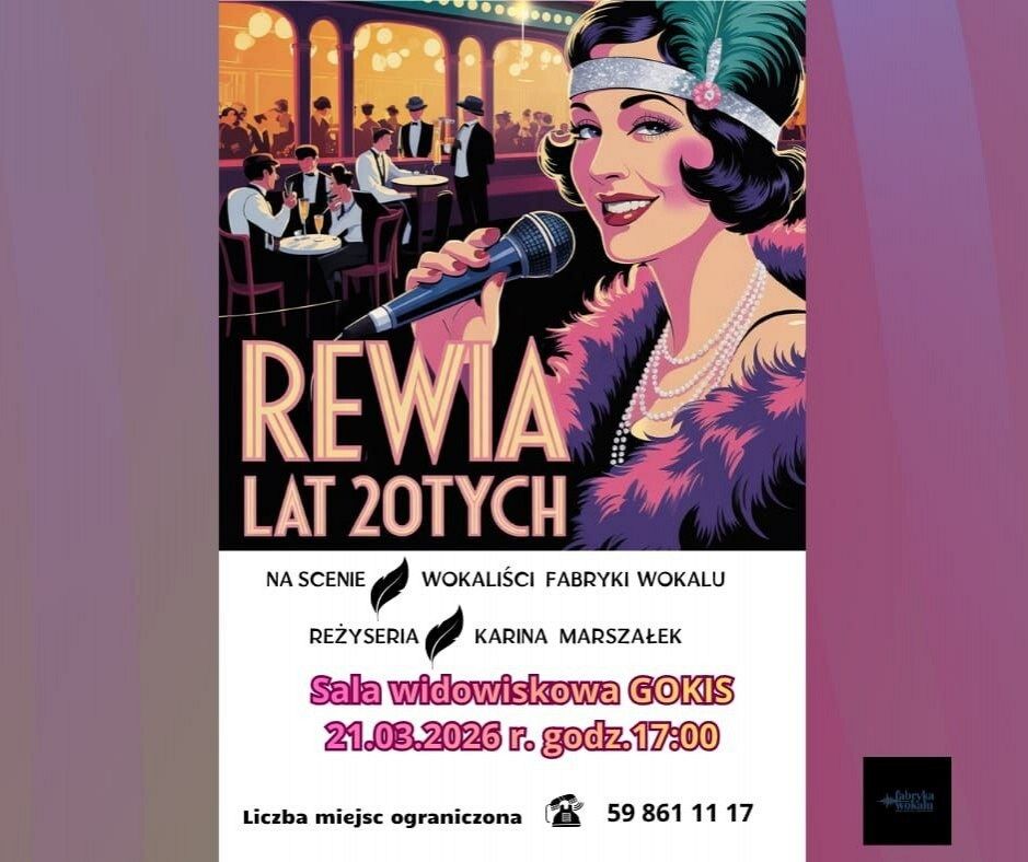 Grafika 1: Koncert "Lata dwudzieste, lata trzydzieste"