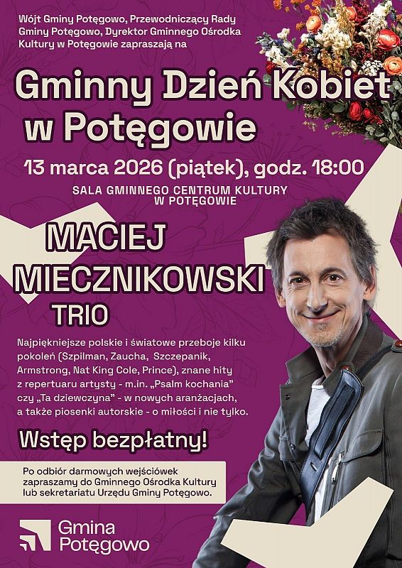 Grafika 1: Gminny Dzień Kobiet w Potęgowie