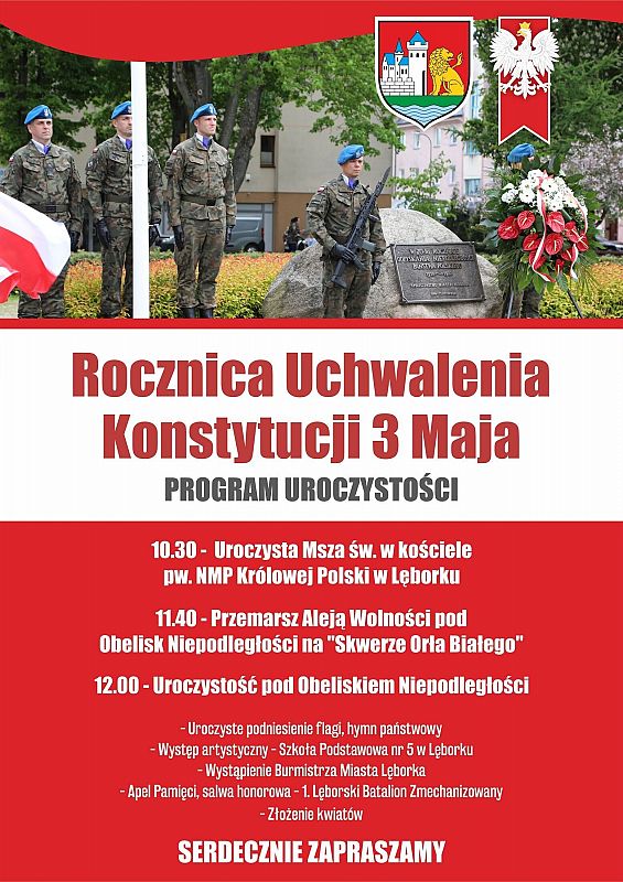 Grafika 1: Rocznica Uchwalenia Konstytucji 3 Maja