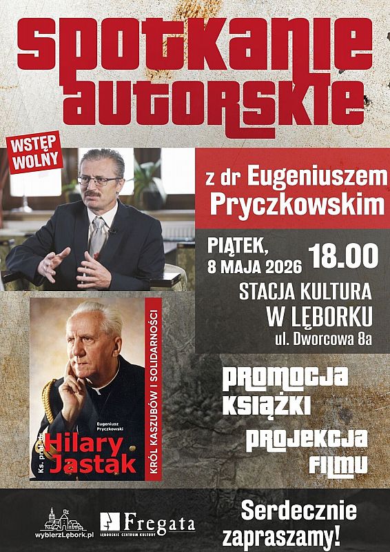 Grafika 1: Spotkanie autorskie z Eugeniuszem Pryczkowskim
