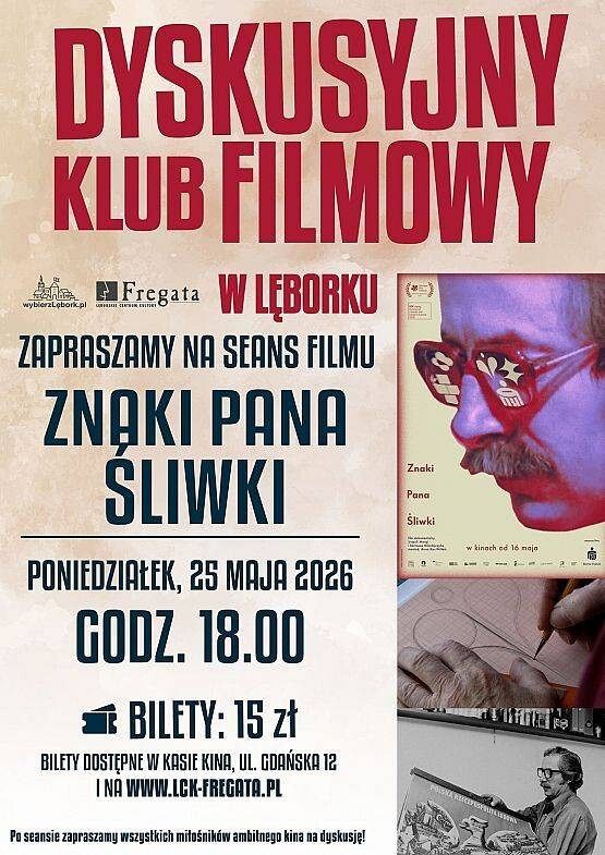 Grafika 1: "Znaki Pana Śliwki" w Dyskusyjnym Klubie Filmowym