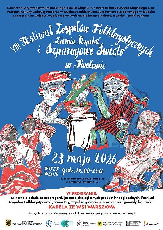 Grafika 1: VIII Festiwal Zespołów Folklorystycznych „Ziemia Słupska”.