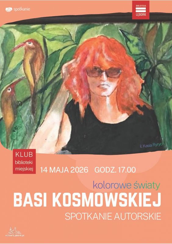 Grafika 1: Spotkanie autorskie z Barbarą Kosmowską
