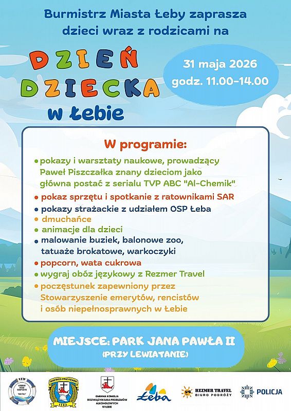 Grafika 1: Dzień Dziecka w Łebie