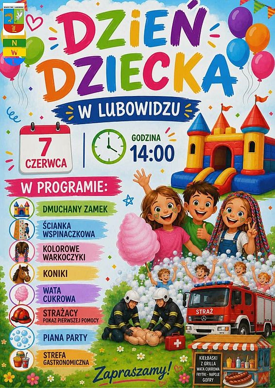 Grafika 1: Dzień Dziecka w Lubowidzu